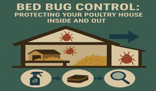 Bed Bug Control for Poultry Houses – Inside & Out