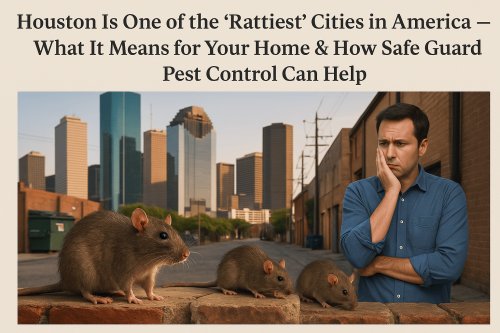 Houston’s Rat Problem: How Safe Guard Pest Control Can Help